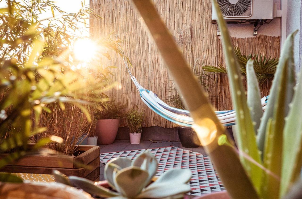 The Kalifornia I Stilvoll Mit Urlaubsfeeling I Dachterrasse I Klima Appartement Karlsruhe Buitenkant foto