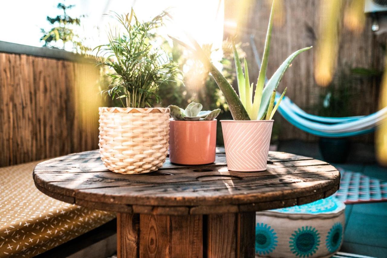 The Kalifornia I Stilvoll Mit Urlaubsfeeling I Dachterrasse I Klima Appartement Karlsruhe Buitenkant foto